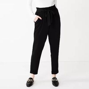 SO Good for Life Black Out of the Office Pull on Pant